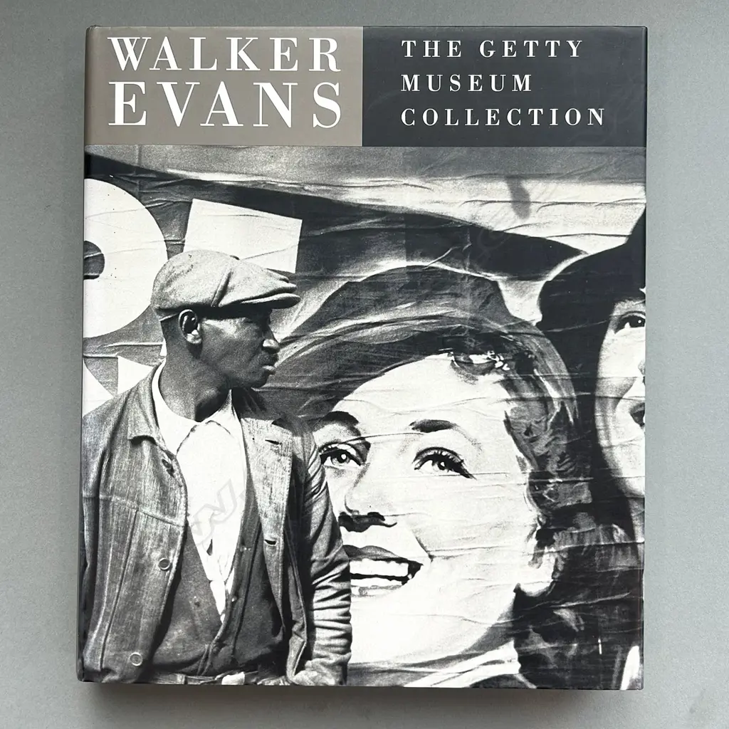 WALKER EVANS: THE GETTY MUSEUM COLLECTION Image 1++